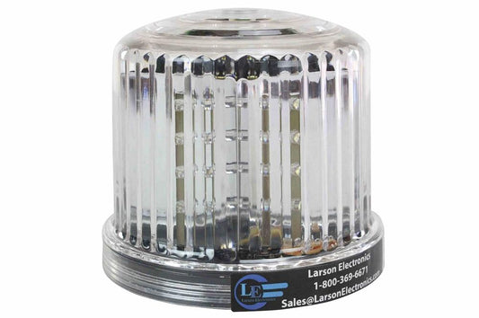 White LED 360 Degree Indicator Light - 20 LEDs - Battery Powered - Magnetic Base - Steady Burn - PuriLite