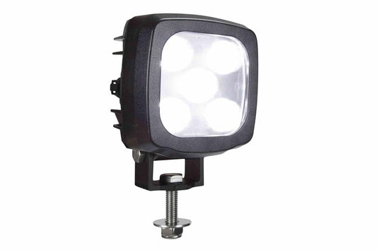 25W Compact White LED Spotlight - 2250 Lumens - 9-60VDC - Type E Forklift Spotlight - IP67 - PuriLite
