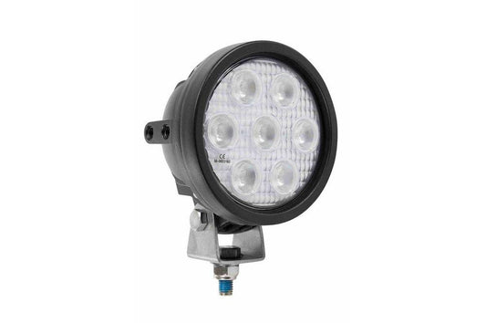 21 Watt LED Forklift Light Emitter - 4.5ÃƒÂ¢Ã¢â€šÂ¬Ã‚Â Diameter - 9 to 32 Volts DC - Stud Mount -Red Light Output - PuriLite