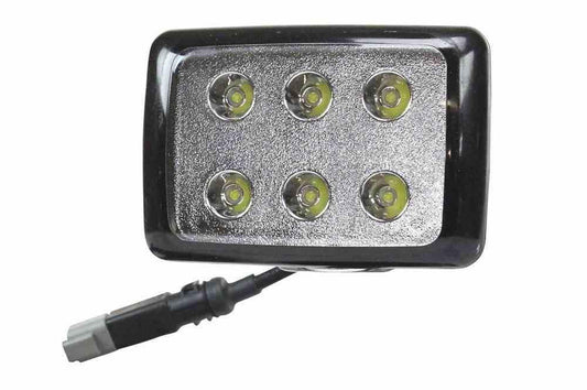 6W High Output LED Light - (6) 1W LEDs -Waterproof - DT04-2P Female Deutsch Connector - Shatterproof - PuriLite