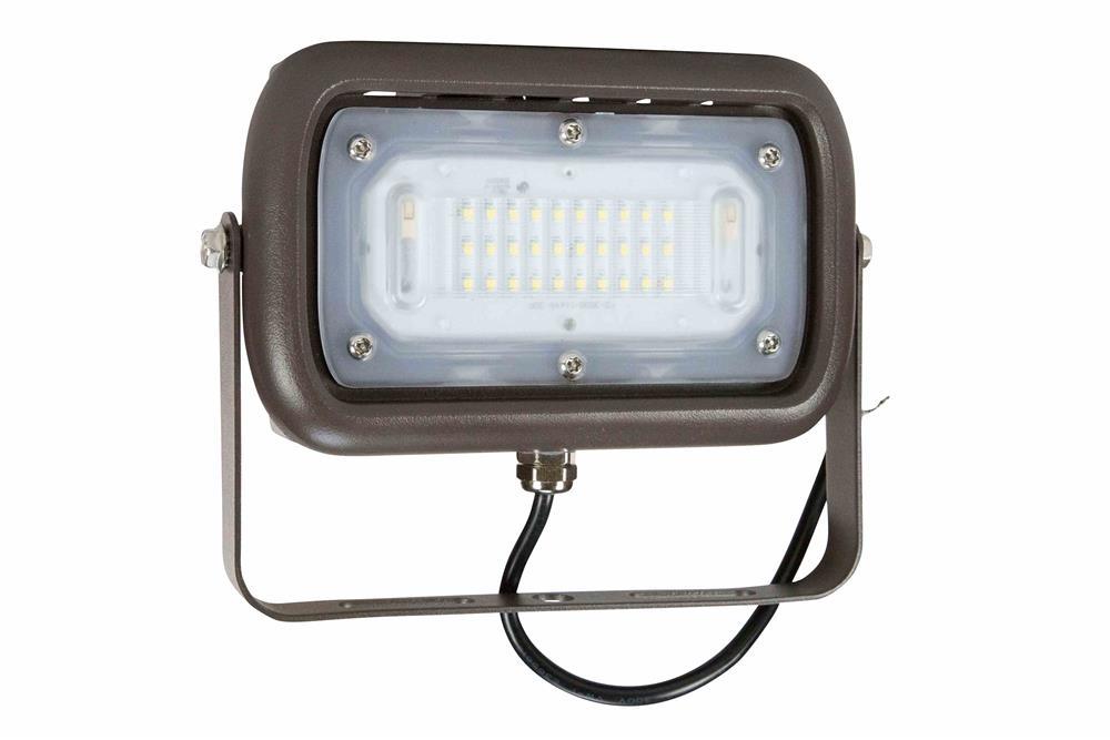 45 Watt LED Flood Light - 5100 Lumens - 120-277V AC - IP66 Rated - Trunnion Mount - PuriLite