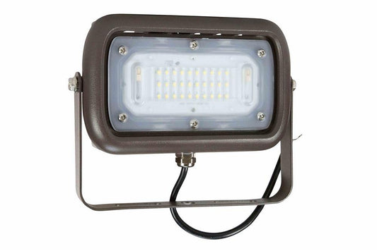 45 Watt LED Flood Light - 5100 Lumens - 120-277V AC - IP66 Rated - Trunnion Mount - PuriLite