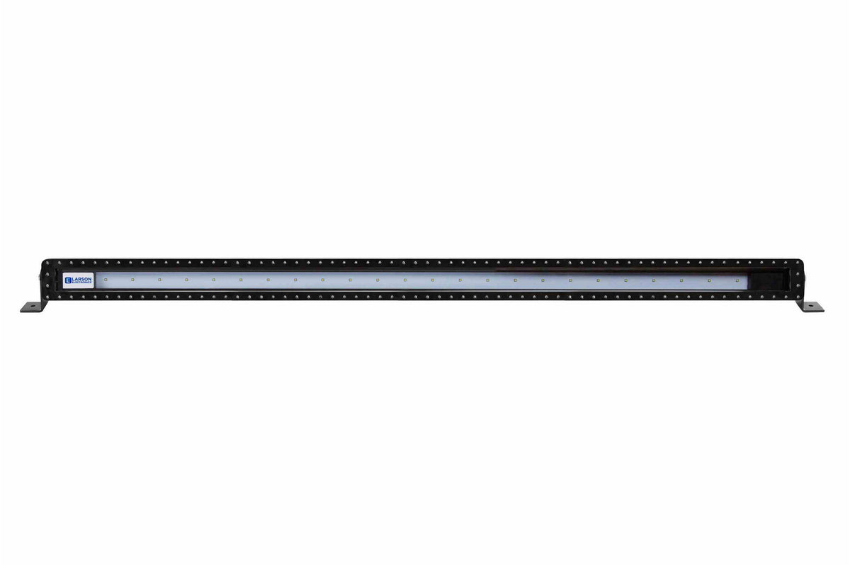 Larson 40W Submersible LED Fixture - 4' Low Profile Light - 120-277V AC 50/60 Hz Driver - IP68 Waterproof - PuriLite