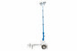 20' Security Light Tower - 7.5' Trailer - (2) NDAA PTZ Cameras, (4) LED Lights - Battery, BC w/ 30' Cord - GPS/Cell Access/Wi-Fi - PuriLite