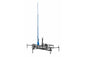 Mobile Communication Tower w/ Trailer - 12-25' - Antenna Mount Pole - Cell on Wheels - 360Ã‚Â° Rotation - PuriLite
