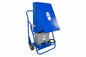 Larson Temporary Power Distribution Cart - Frame Only - Accepts 38"-W x 75"-H Panel Boards - Aluminum Frame - PuriLite