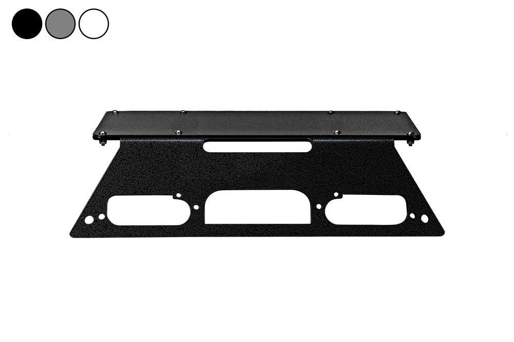 2018 Ford F150 Aluminum Body Truck No Drill 16"x8" Magnetic Mounting Plate for LEDs - PuriLite
