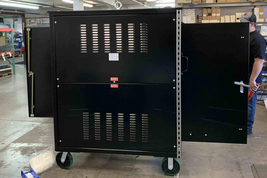 Larson 75 KVA Portable Power Distribution - 480V to 208Y/120V 3PH - (5) Receptacles - 50' Cord - N3R - PuriLite