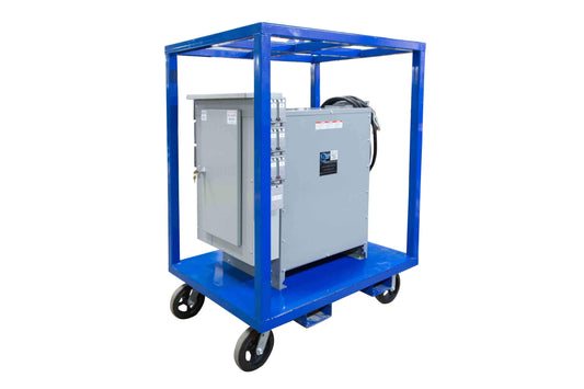 Larson 45 KVA Portable Power Distribution - 480V to 208Y/120V 3PH - (14) Receptacles - 25' Cord - N3R - PuriLite