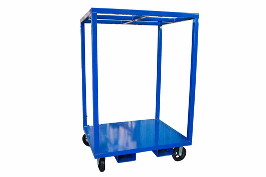 Larson Standard Power Distribution Cube Skid - Powder Coated Steel - Skid Pockets - Pick Eye - Casters - PuriLite