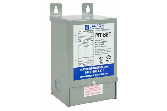 1-Phase Buck/Boost Step-Down Transformer - 120V Primary - 100V Secondary -100 Amps -50/60Hz - PuriLite