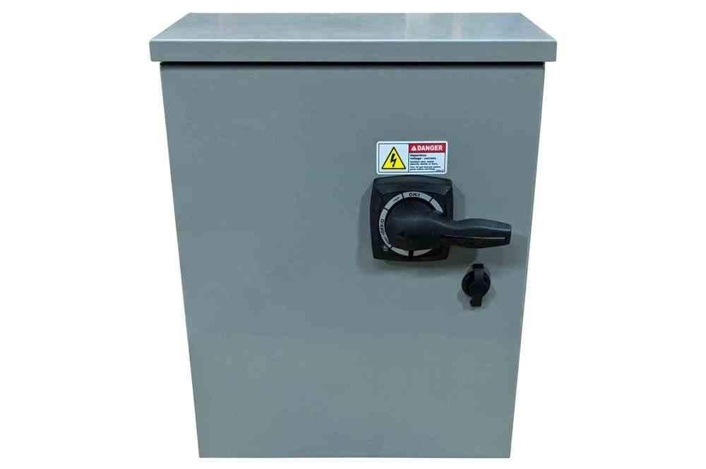 Larson 3HP Industrial Combination Motor Starter - 230V 1PH - 25A Max - Manual On/Off Switch - N3R - PuriLite