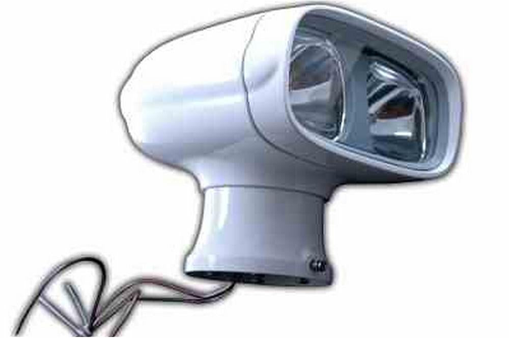 Wireless Remote Control Dual Beam Searchlight - Anodized Aluminum Housing - PuriLite
