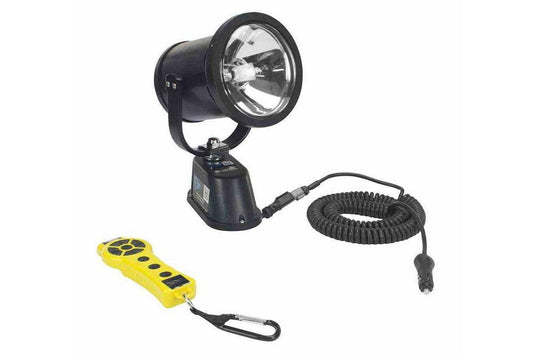 Remote Control Spotlight / Flood Light with Wireless Remote Control - Mining, Oilfield Construction - PuriLite