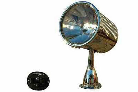 Marine Searchlight with motorized remote control with 7 inch lens, wireless and wired remote control - PuriLite
