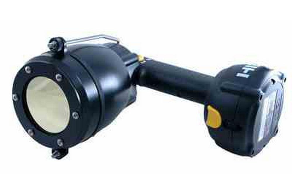 Rechargeable HID Handheld Light - 35 Watts - IR850 Covert Lens - 4000' Spot Beam - Spot/Flood Combo - PuriLite