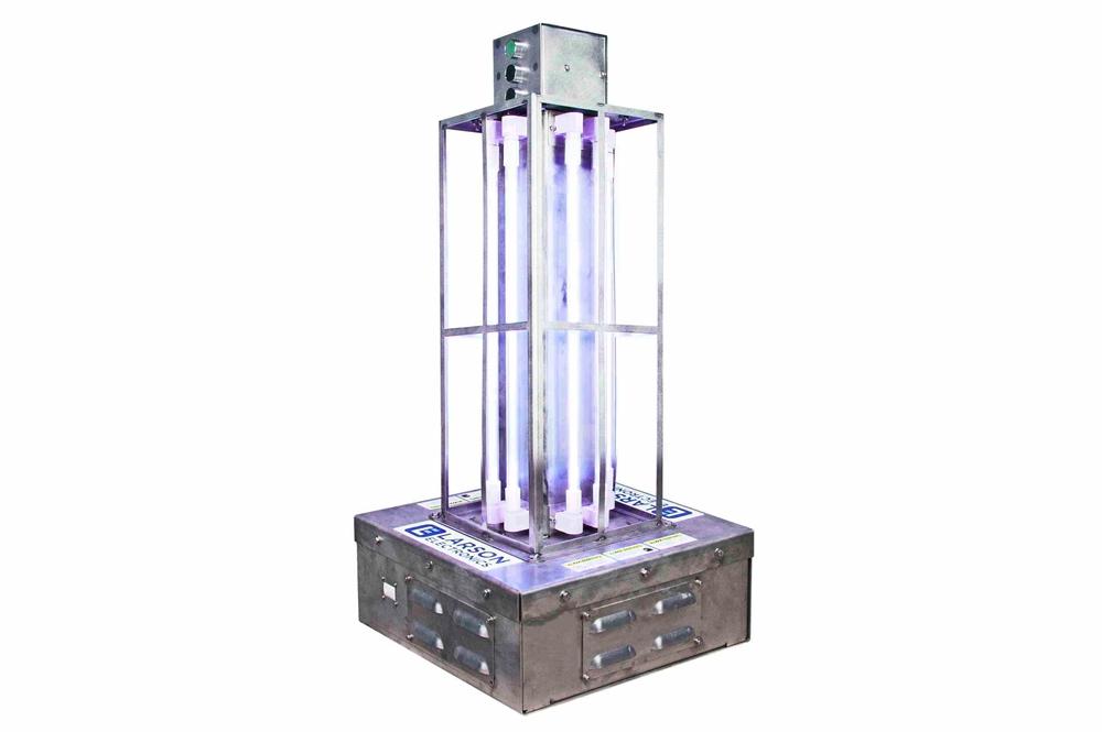 *RENT* Industrial Far-UV Sanitation Light - Kills 99% of Viruses - 500 sq.ft. Area - (4) Far-UVC Lamps - Digital Timer - 25' SOOW Cord - PuriLite