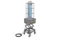 *RENT* Industrial UV Sanitation Light on Scissor Lift Stand - Kills 99% of Viruses - 500 sq.ft. Area - (4) UVC Lamps - Digital Timer - 25' SOOW Cord - PuriLite