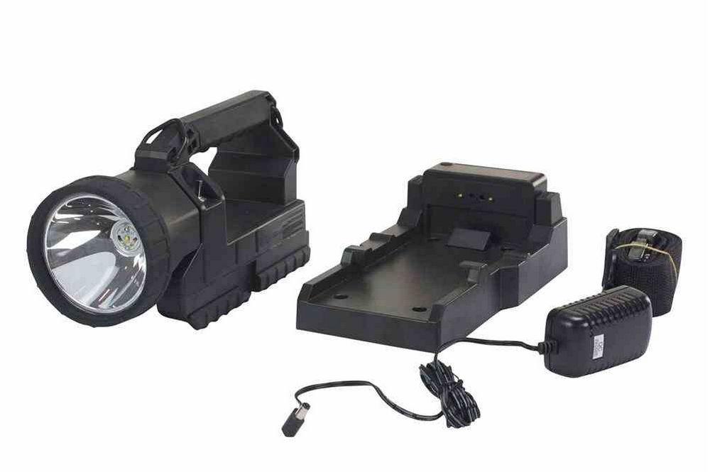 Fire Rescue Light - LED Spotlight - 16 Hours Run Time Rechargeable Lithium Ion Battery - PuriLite