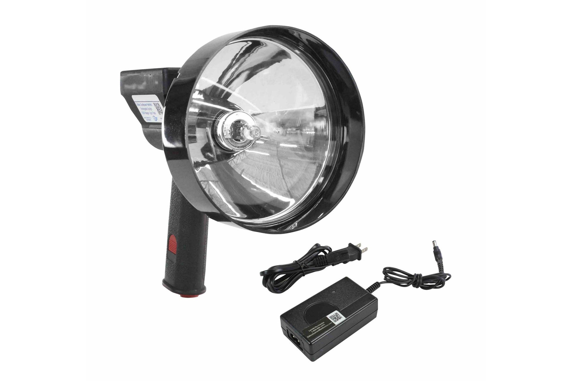 Larson Rechargeable Spotlight -220/240 VAC International Version - Lithium Ion Battery - 50 minute run time - PuriLite