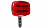 Larson LED Red Strobe Light - 18 LEDS - Battery Powered - Bracket Mount - Continuous or Strobe - PuriLite