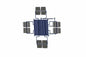 7680W Crane Mount LED Light Plant - (16) 480W LED Fixtures - Single Phase - Adjustable Assemblies - PuriLite