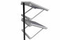 (2) 300W Solar Panels w/ Pole Mounts - 60 Cell Utility Module - Anodized Aluminum Frame - Mounting Kit - PuriLite