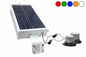 Solar Powered Dual LED Light Beacon - Class I - 30 Strobing Patterns - Wireless Remote Control - Lithium Ion - PuriLite