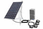 Solar Powered LED Light w/ 265W Panel - (4) 24W Lamps - (6) 40aH Batteries - 30' Cord - PuriLite
