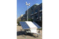 21.3' Solar LED Light Tower - (2) 300W Panels - (4) LED Lamps - (8) 150aH Batteries - Rotating Mast - PuriLite