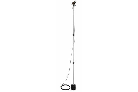 18W LED Light with Telescoping Pole Mount - Adjustable from 3' to 8.5' - 1530 Lumens - 120-277VAC - PuriLite