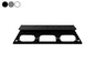 2015 Ford F150 No-Drill Antenna Mounting Bracket - (1) 1/2" Hole - 3rd Brake Light Mount - PuriLite