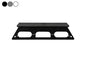 2015 Ford F150 No Drill Magnetic Antenna Mounting Plate - 3rd Brake Light High Mount - PuriLite