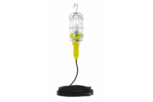 10W Vapor Proof (Waterproof) LED Trouble Light/Hand Lamp/Drop Light - 120VAC - 100' Cord - 5-15P - PuriLite