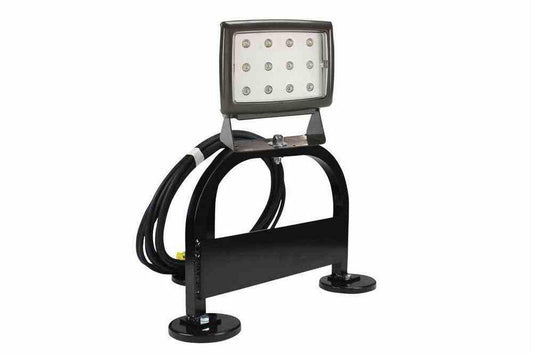 120V LED Flood Light - 3, 200lb. Magnets on Aluminum Base - 40 Watt LED Light - IP67 - PuriLite
