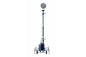 Mini Light Tower with 3000VA Generator - 1000 Watt Metal Halide Lamp - 10 Hour Runtime - PuriLite