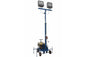 Mini Light Tower with 3000VA Generator - Two 400 Watt Metal Halide Lamps - 10 Hour Runtime - PuriLite