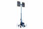 1920 Watt Non-Towable Mini LED Light Tower w/ Gas Generator - Four 480 Watt LED Lamps - 240000 Lumen - 60 Gallon External Fuel Tank - PuriLite