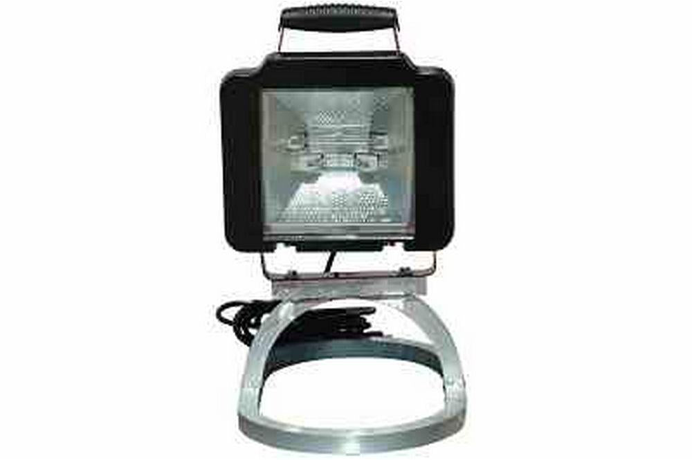 12 / 24 Volt Flood Light - Low Voltage Quartz Flood Light - Pedestal Mount Style with Handle - PuriLite