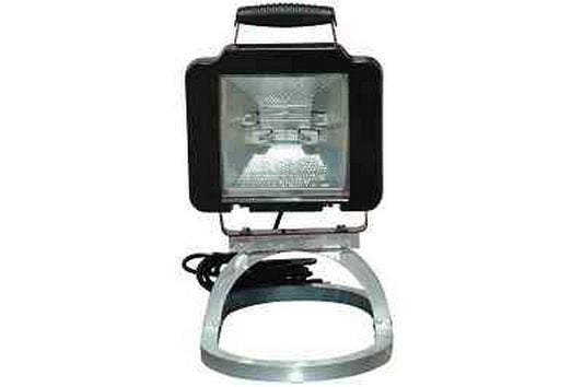 12 / 24 Volt Flood Light - Low Voltage Quartz Flood Light - Pedestal Mount Style with Handle - PuriLite