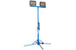 1000 Watt Work Area LED Light Tower - Quadpod Mount - 7-12' Height - Temporary Construction Lighting - PuriLite