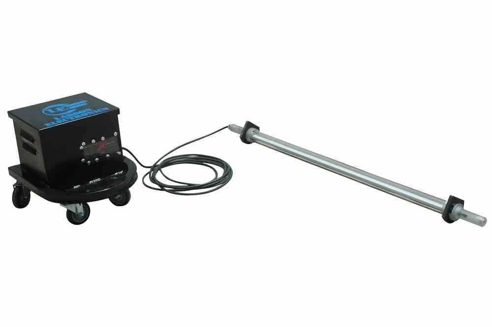 Portable Rechargeable LED Work Light - Self Righting LED Trouble Light - Wheel Battery Pack Stool - PuriLite