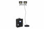 Larson 120W Rechargeable LED Light - (2) Lamps - 1,500Wh Li-ion Battery - Portable Storm Case - 5' Cord - PuriLite