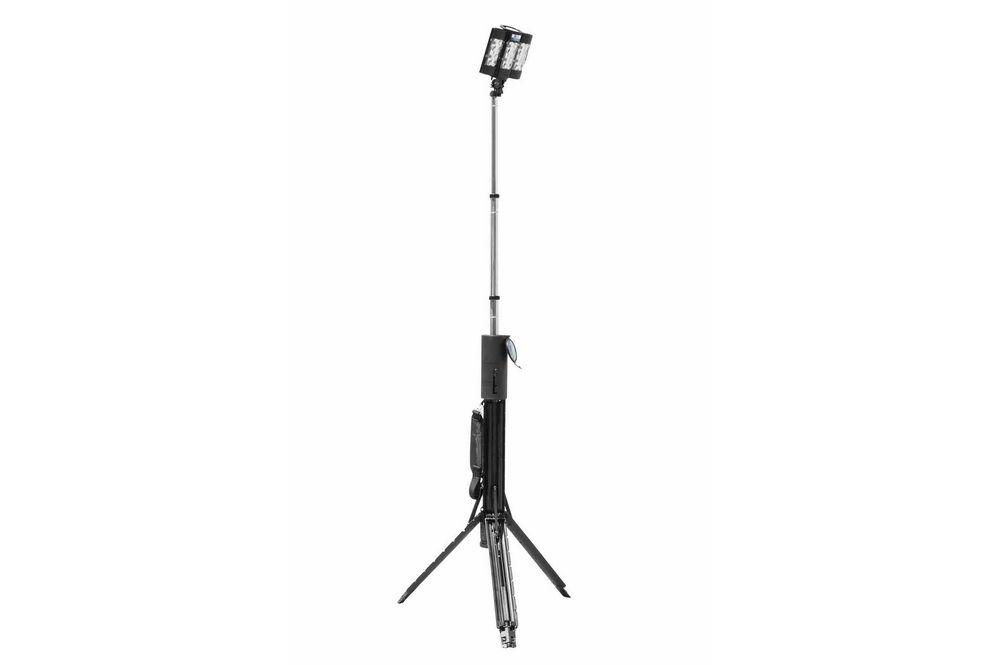 100 Watt Portable LED Tripod Lighting System - 8.5 Feet ÃƒÂ¢Ã¢â€šÂ¬Ã¢â‚¬Å“ 7,000 Lumens - Rechargeable Li-Ion Battery - PuriLite