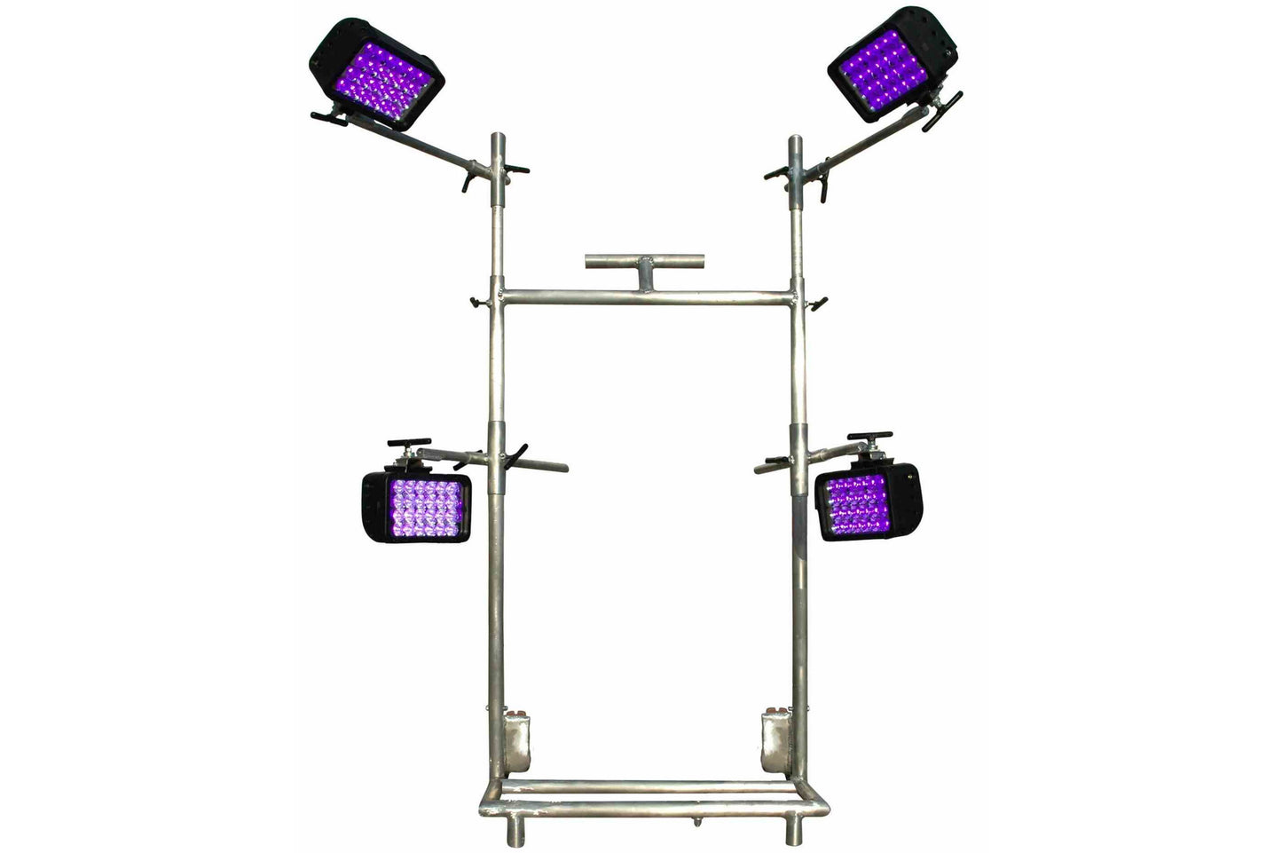 Larson Portable Adjustabled Upright LED Light Cart - Frame Only - PuriLite