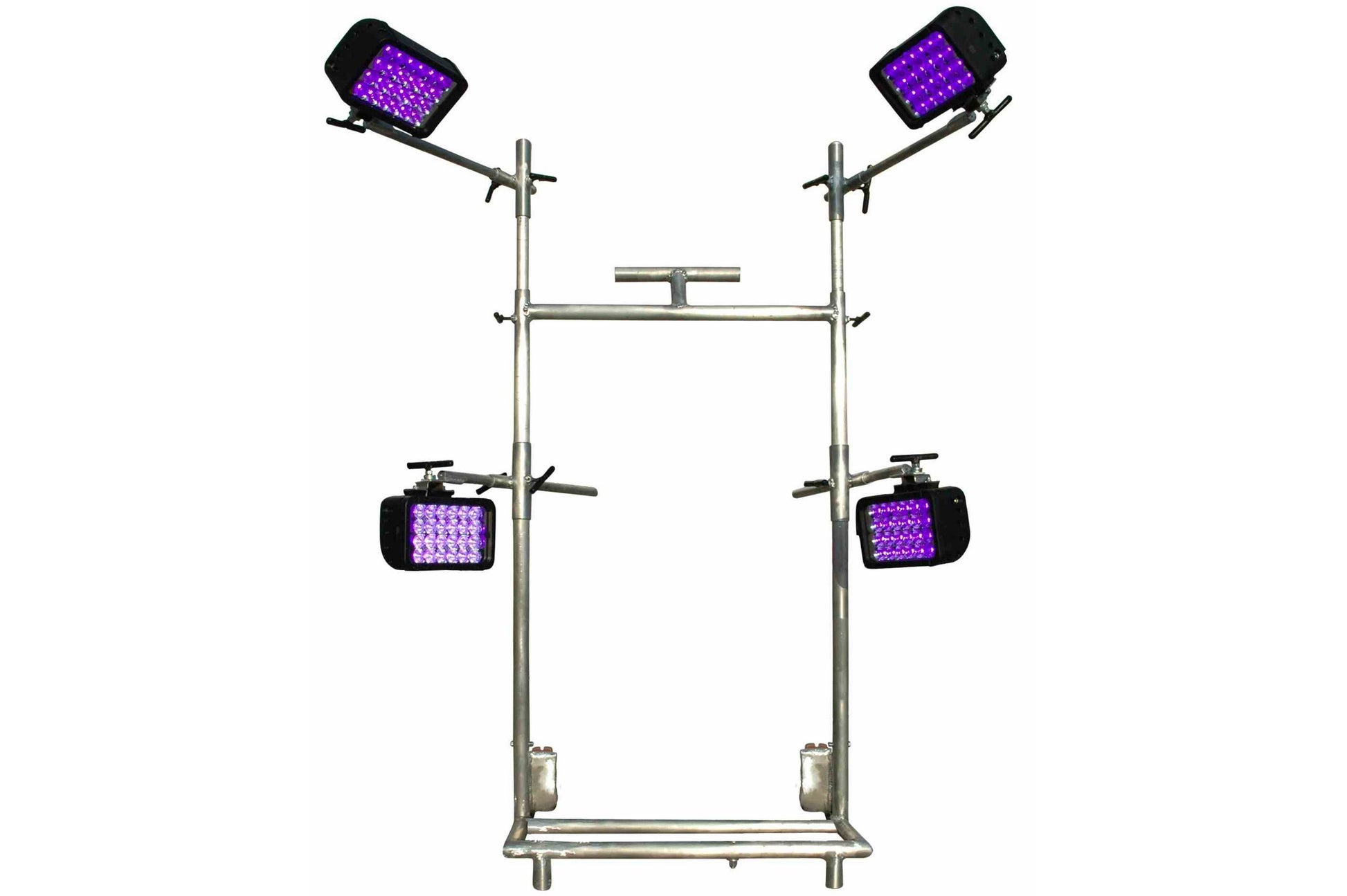 Larson Portable Adjustabled Upright LED Light Cart - Frame Only - PuriLite