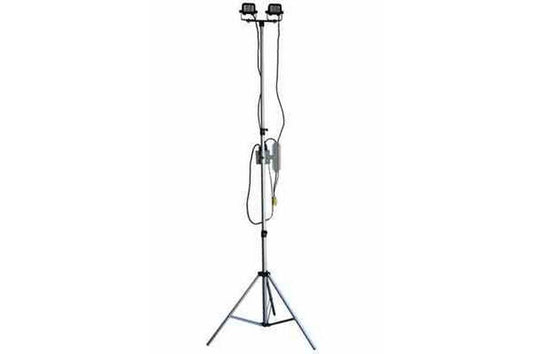 Portable Ultraviolet LED Telescoping Light Tower -Extends 3.5' to 10' - 24 watts - Adjustable - PuriLite