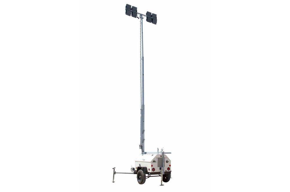 20kW Generator - Water Cooled Diesel Engine - 25' Telescoping Tower - (8) LED Lamps - 50 Hz - PuriLite