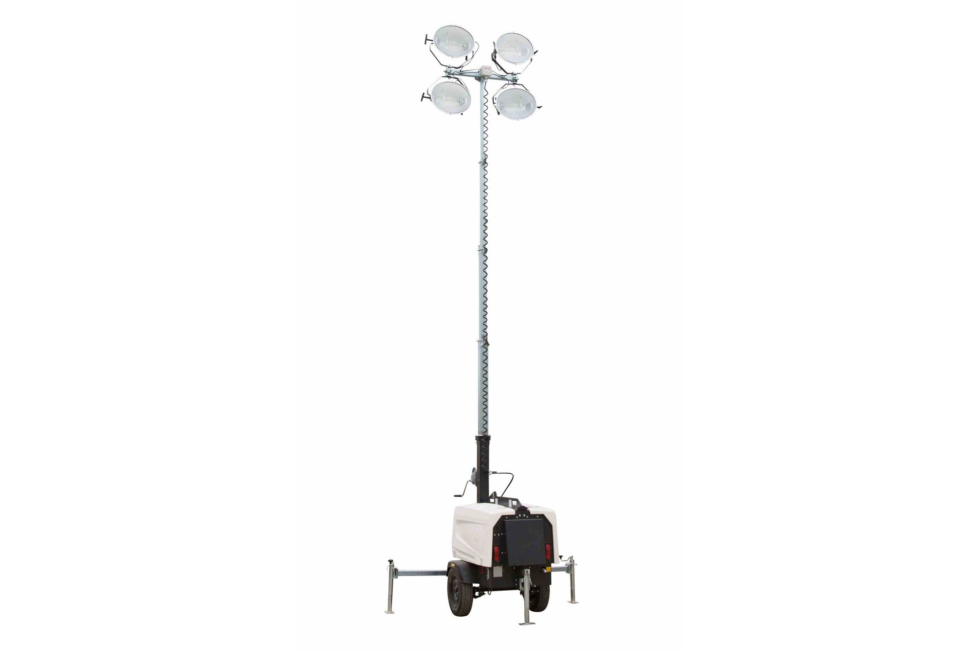 Larson 7500W Generator - Water Cooled Diesel Engine - 25' Telescoping Tower - (4) MH Lamps - Timed Controls - PuriLite