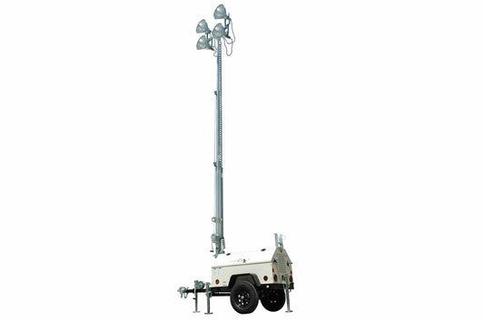 8,000W Generator - Water Cooled Diesel Engine - 30' Telescoping Tower - (4) MH Fixtures - 40Gal Fuel Tank - PuriLite